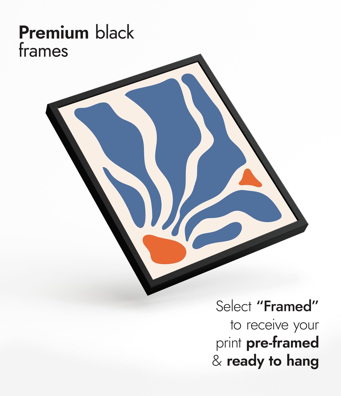 Blue Flower Impression