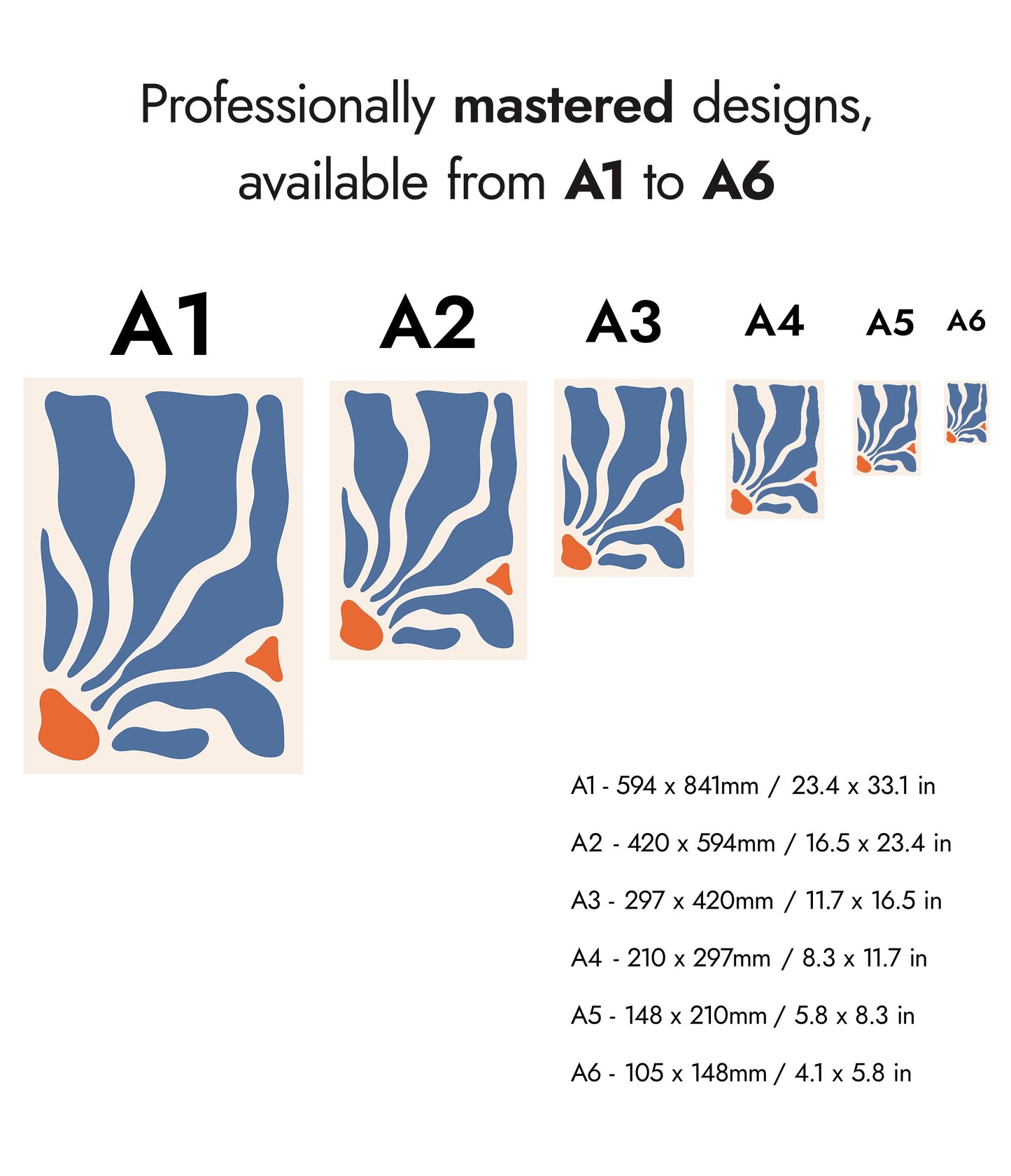 Blue Flower Impression