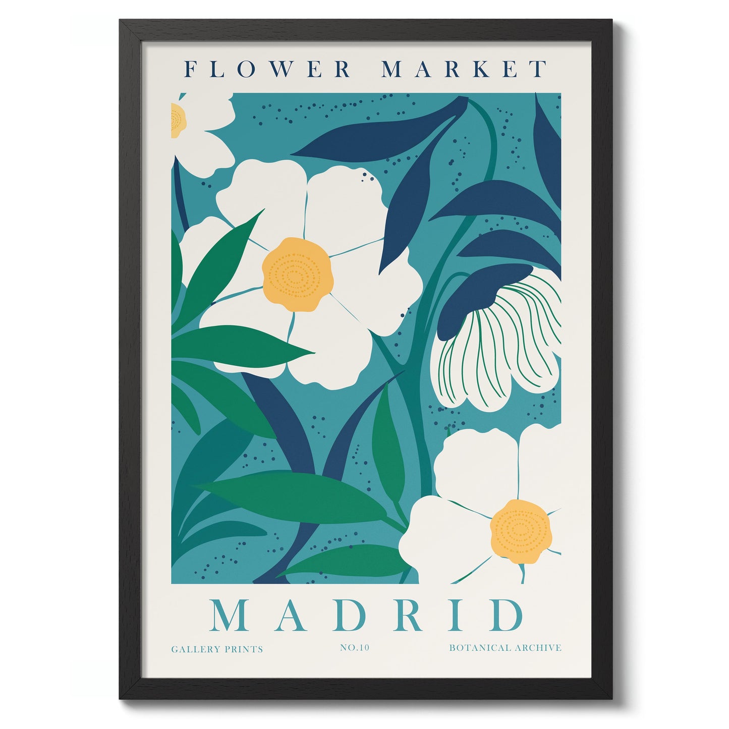 Bloemenmarkt van Madrid