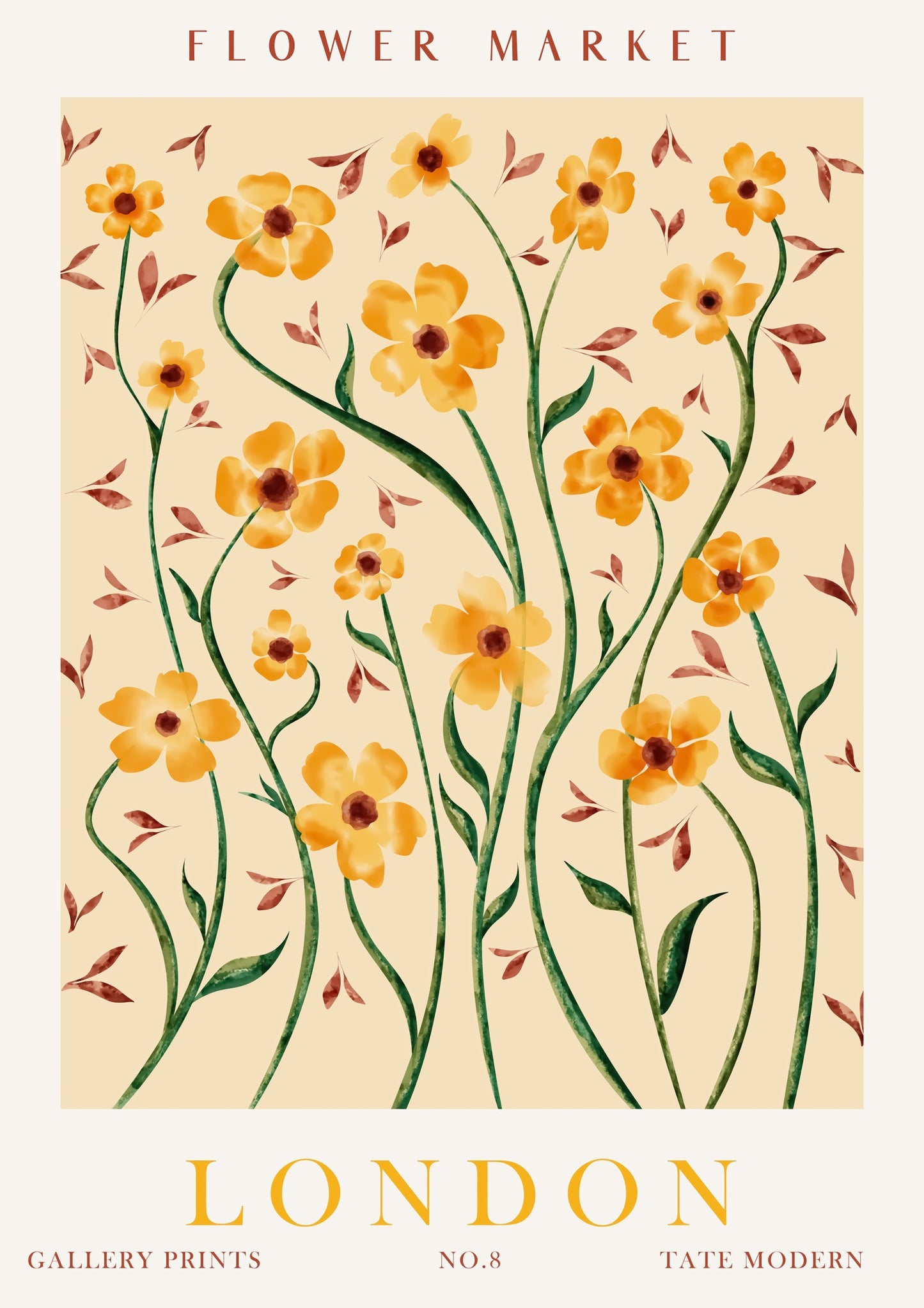 Londoner Blumenmarkt