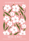 Milanos blomsterhandel print