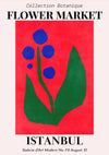 Istanbul Bloemenmarkt print
