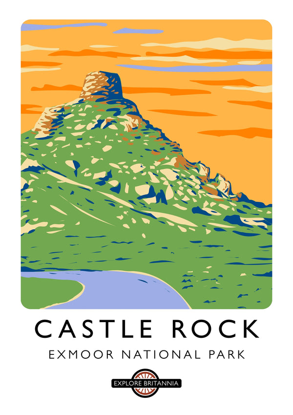 Castle Rock, Exmoor-Nationalpark
