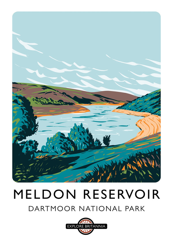 Meldon Reservoir, Dartmoor Nationalpark