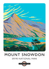 Mount Snowdon, Eryri (Snowdonia) National Park print
