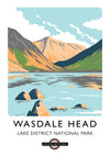 Wasdale Head, Lake District National Park print