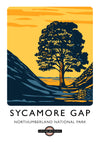 Sycamore Gap, Northumberland National Park print