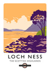 Loch Ness, The Scottish Highlands print