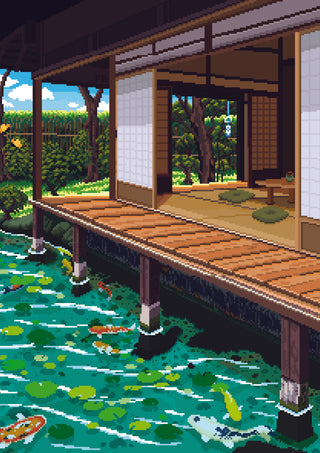 Spring Garden Shimeiso print