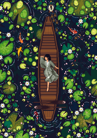 The Floating Garden print