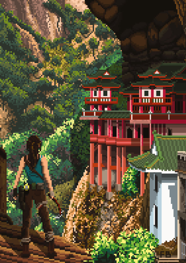 Tomb Raider Ancient Hanging Temple