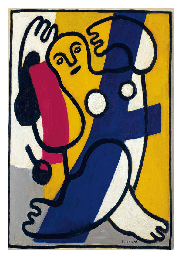 Dancer in Yellow & Blue
