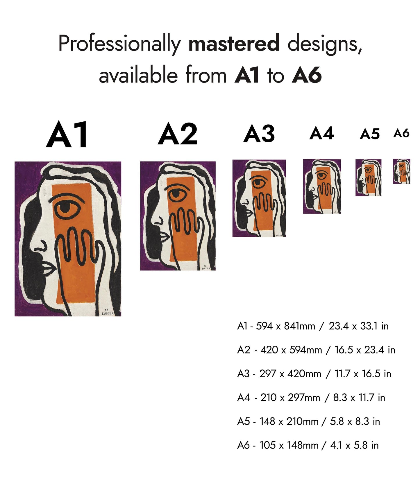 Figuur in Twee Kleuren