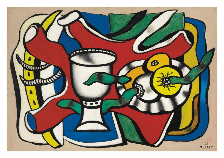 Still Life with White Vase - Print Only frame