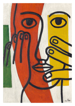 Kopf einer Frau print