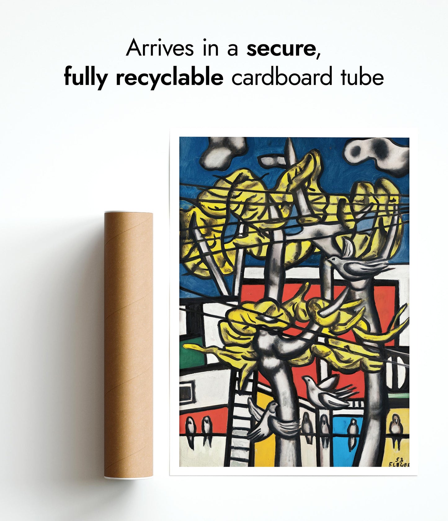 Vögel in den Bäumen