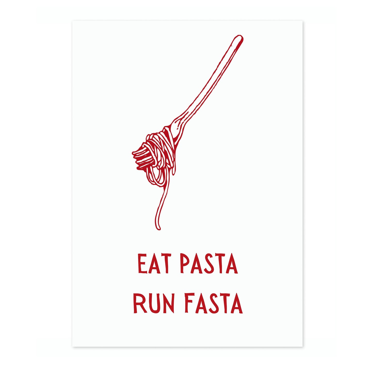 Eat Pasta, Run Fasta