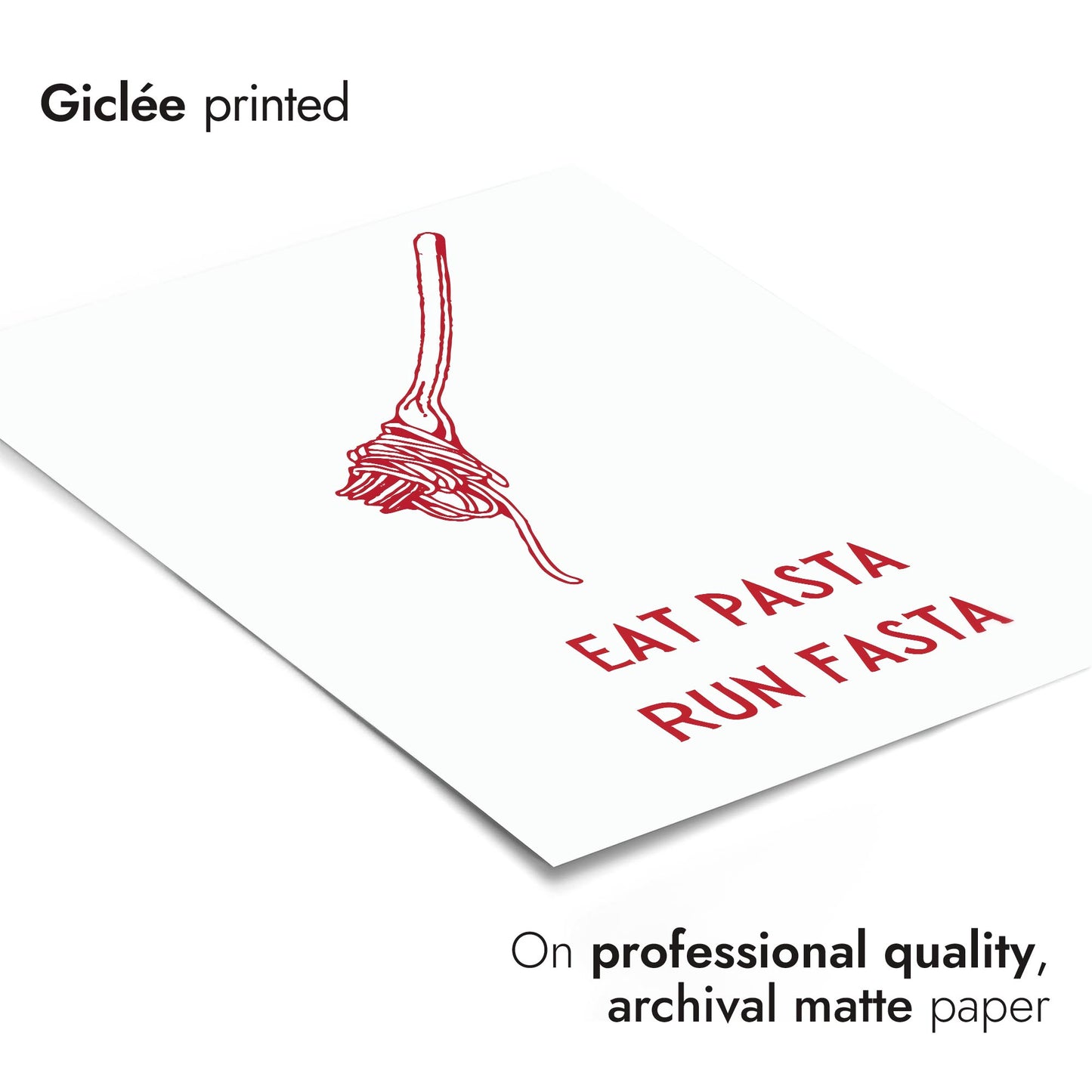 Eat Pasta, Run Fasta