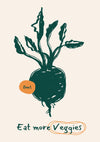 Eat More Veggies print