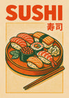 Sushi Platter print