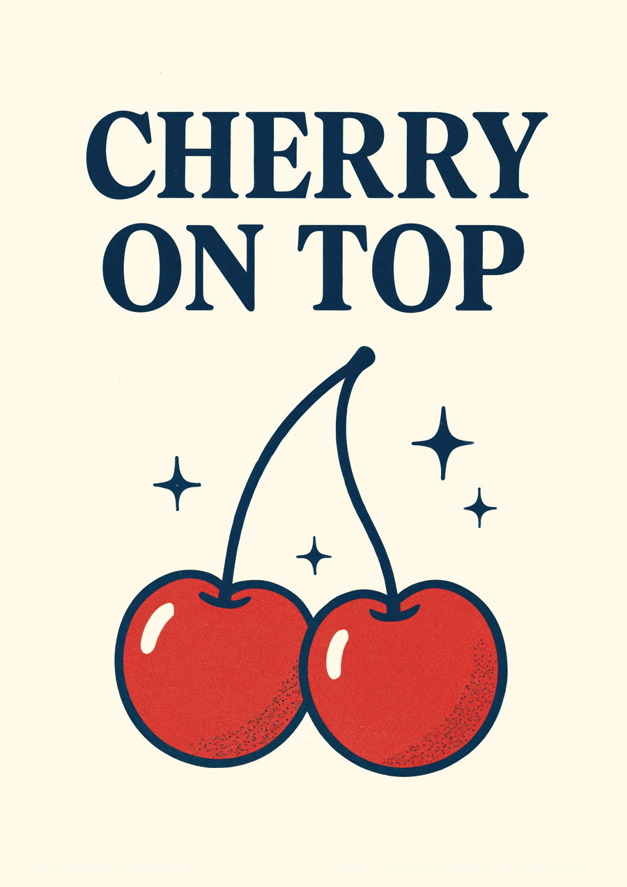 Cherry on Top - Print Only frame