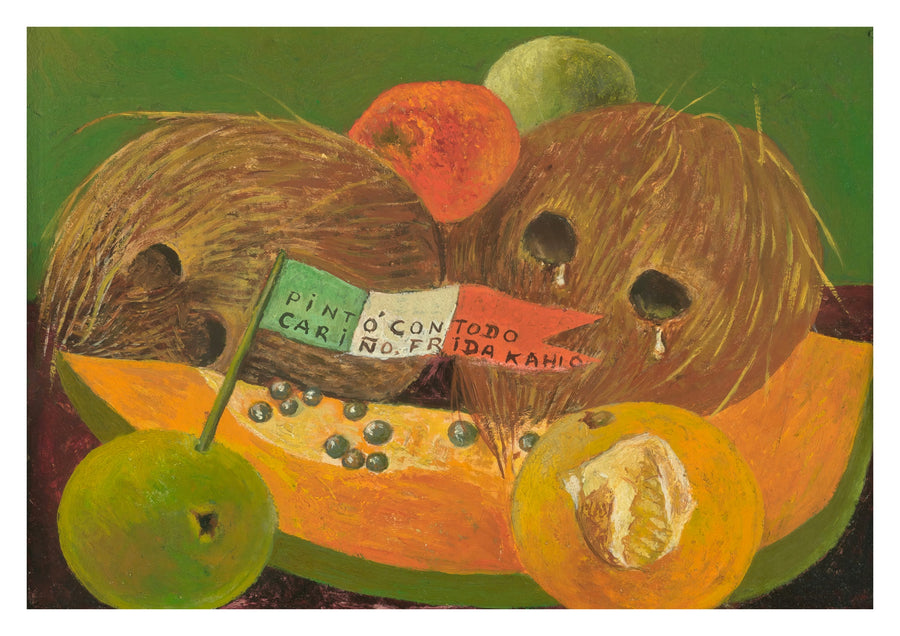 Noix de coco pleureuses - Print Only frame