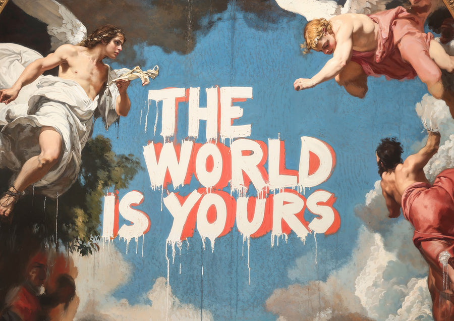 The World is Yours - Print Only frame