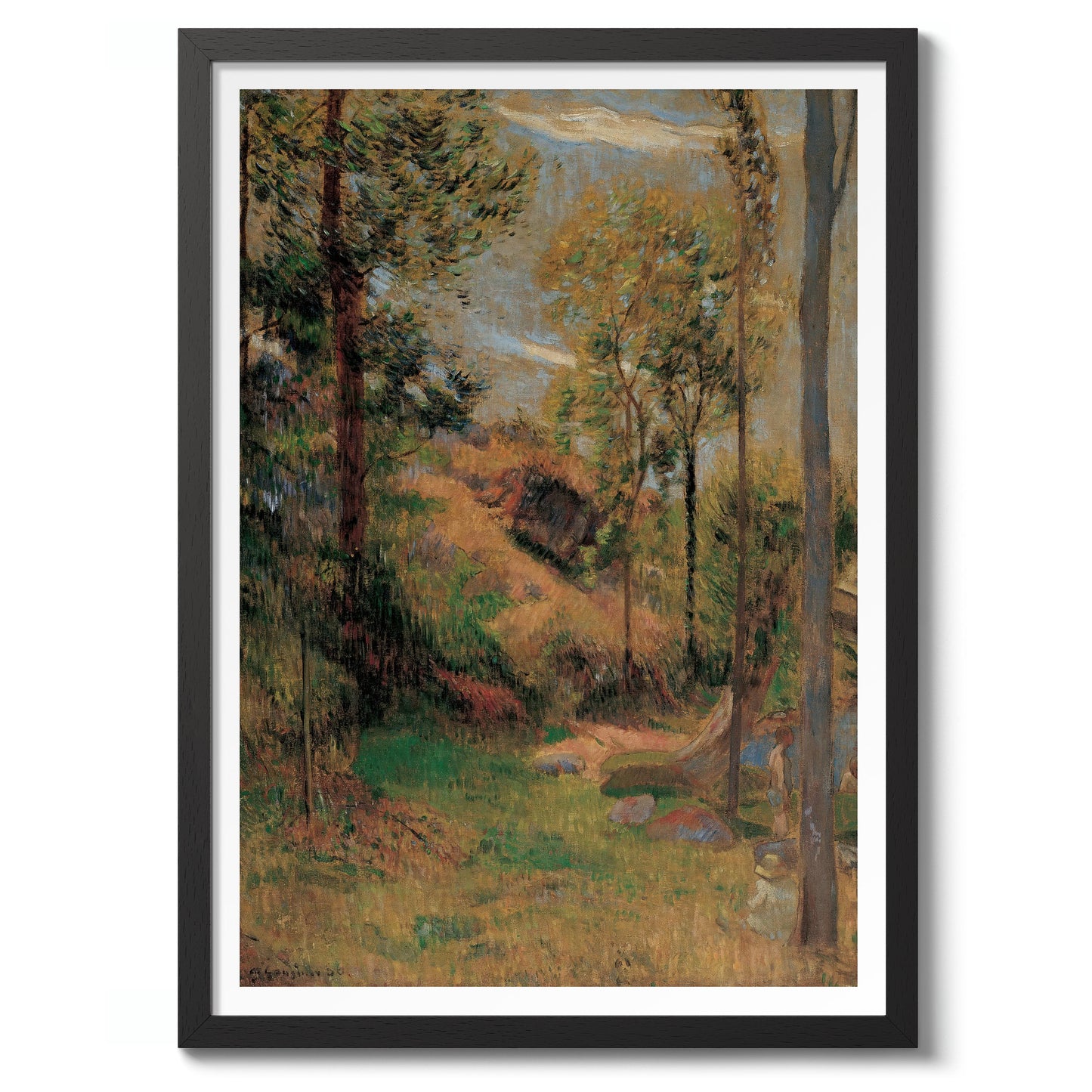 Bathing in Front of the Port of Pont-Aven