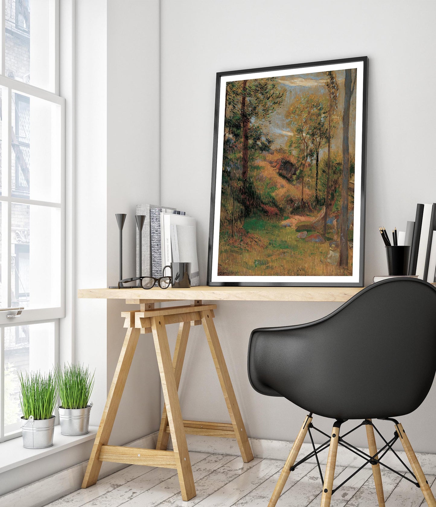 Bathing in Front of the Port of Pont-Aven