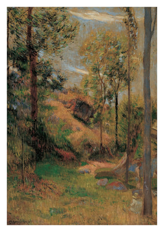 Bathing in Front of the Port of Pont-Aven print