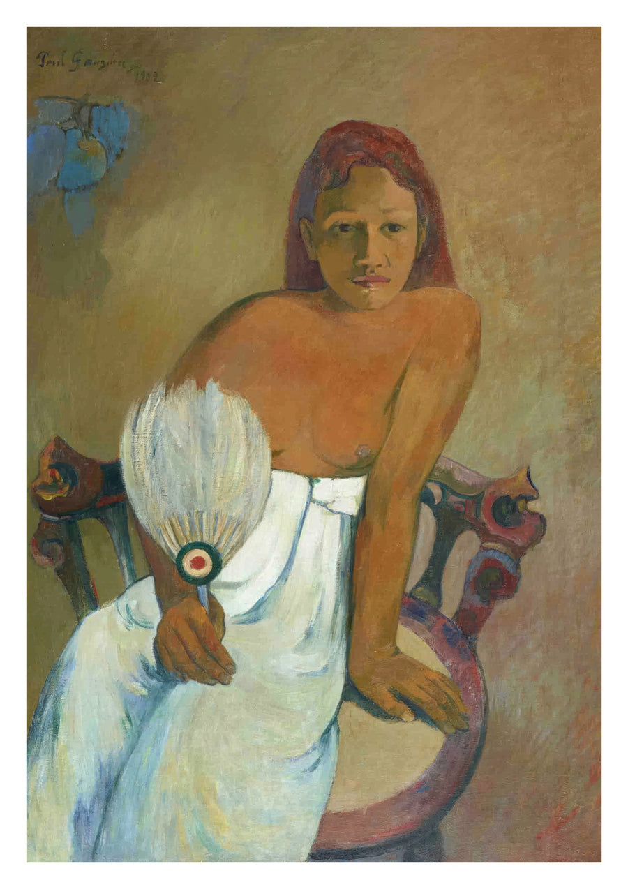 La Fille à l'Éventail - Print Only frame
