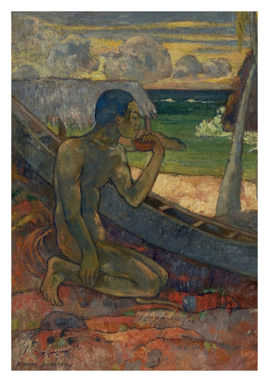 Pauvre pêcheur - Print Only frame