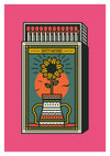 Sunflower Matches print