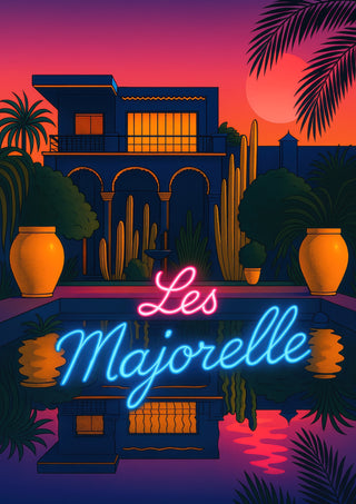 Les Majorelle print