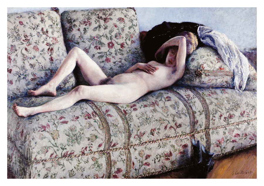 Nude on a Couch - Print Only frame