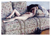 Nude on a Couch print