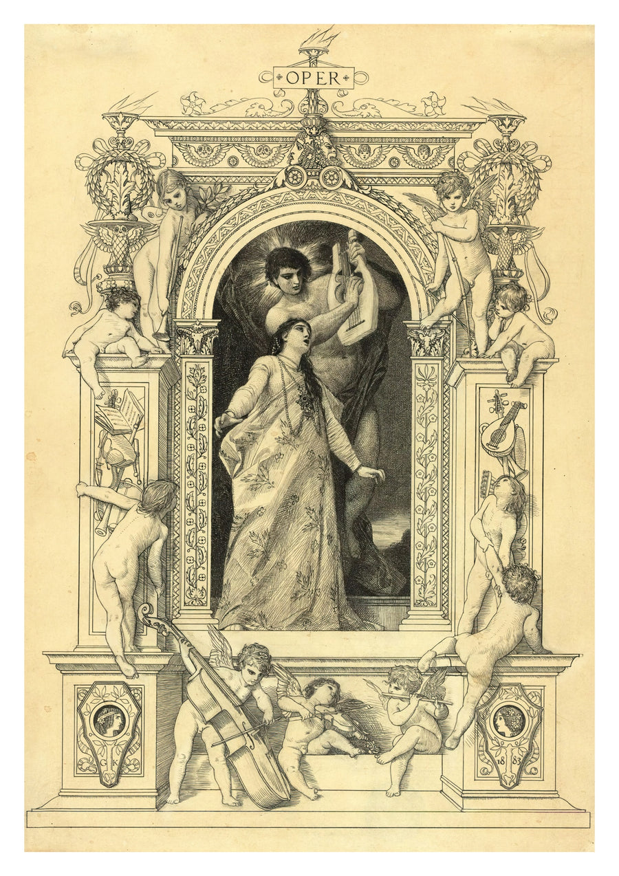 Opera - Print Only frame