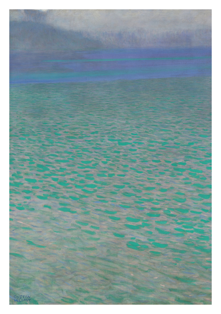 På sjön Attersee - Print Only frame