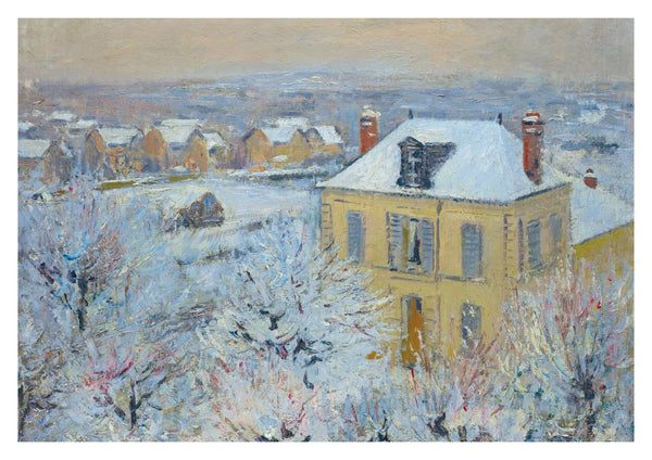 Hus på vintern