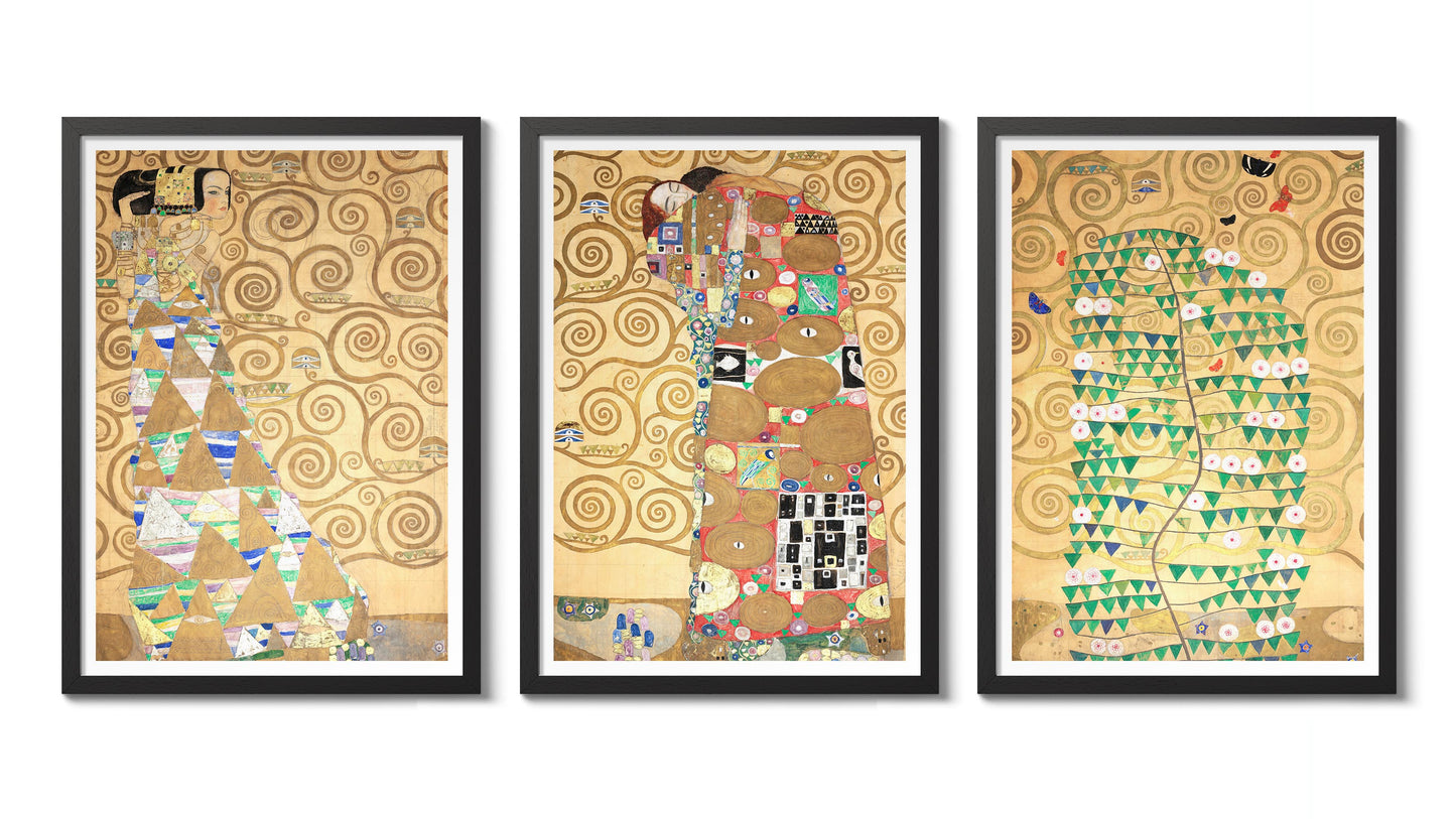 Stoclet Frieze Triptych