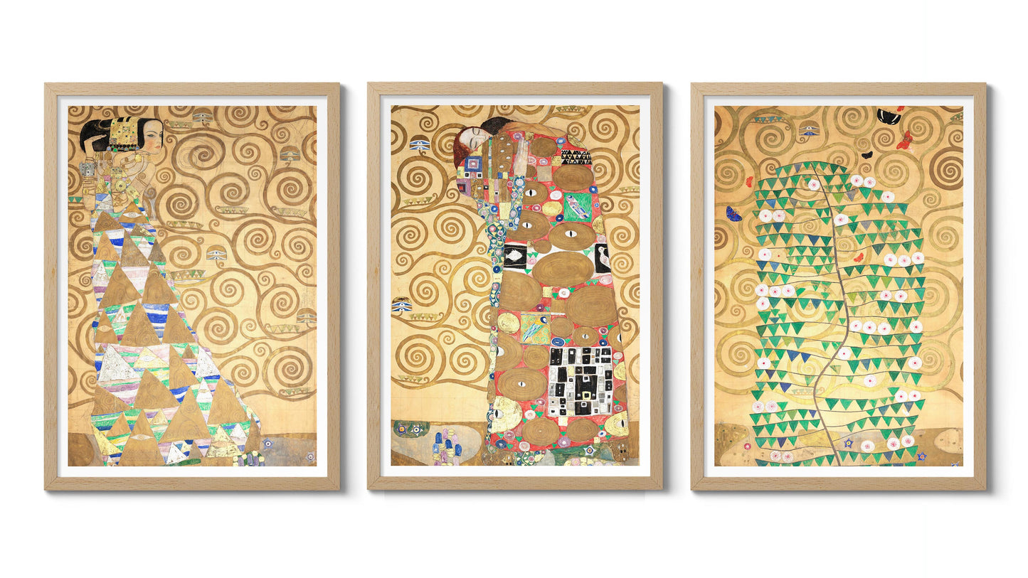 Stoclet Frieze Triptych