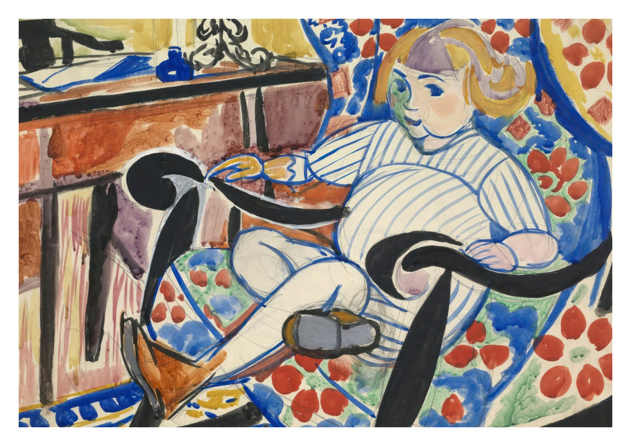 Gouache - Print Only frame