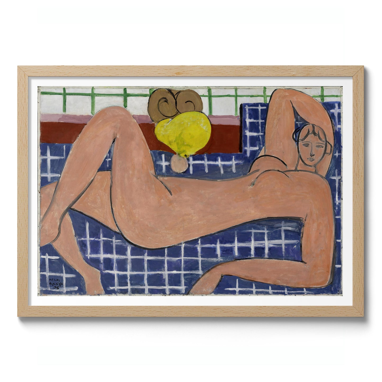 Großer liegender Akt