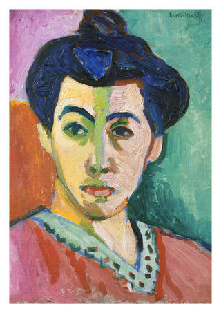 Porträt von Madame Matisse print