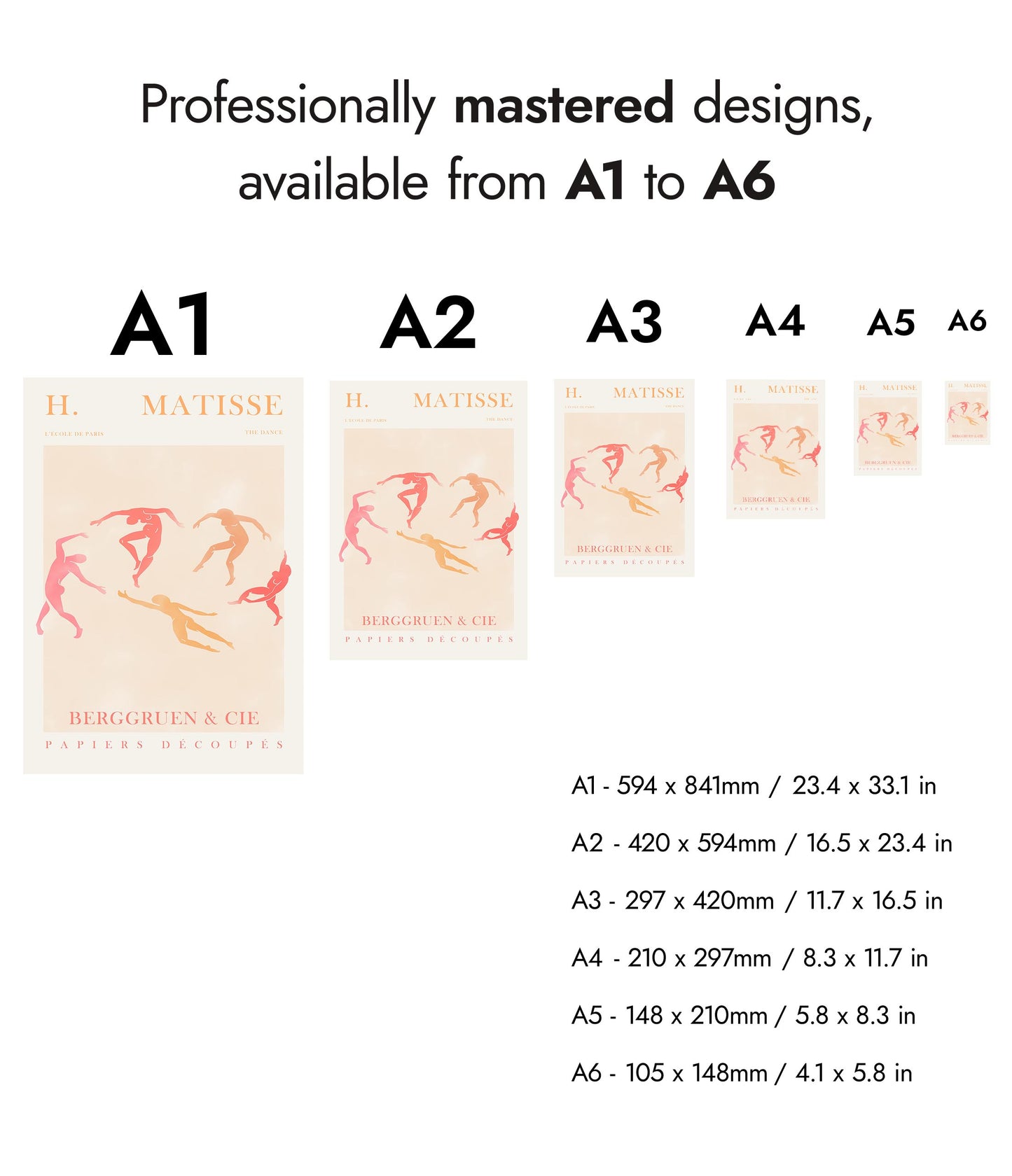 The Dance, Papier Découpés