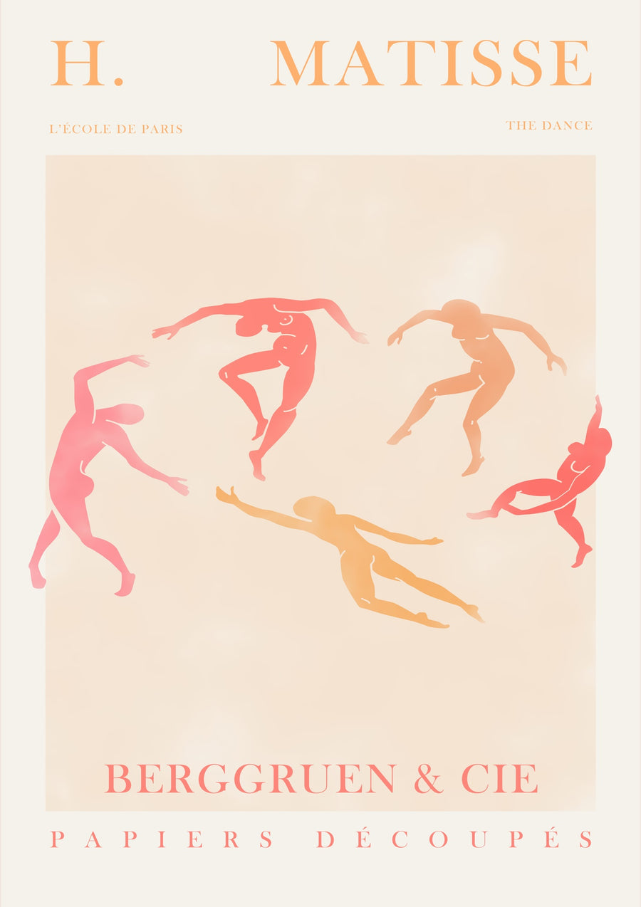 De Dans, Papier Découpés - Print Only frame