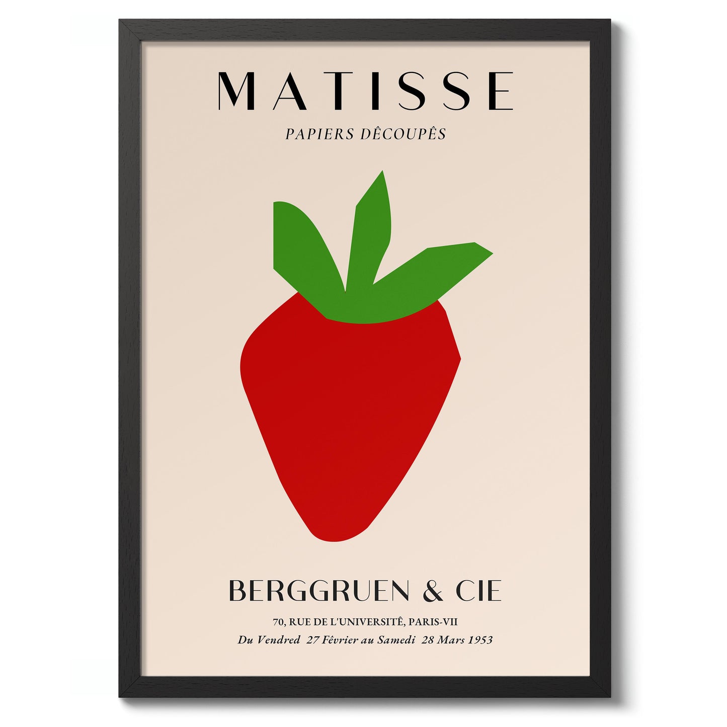 Jordgubbe, Papper Klipp