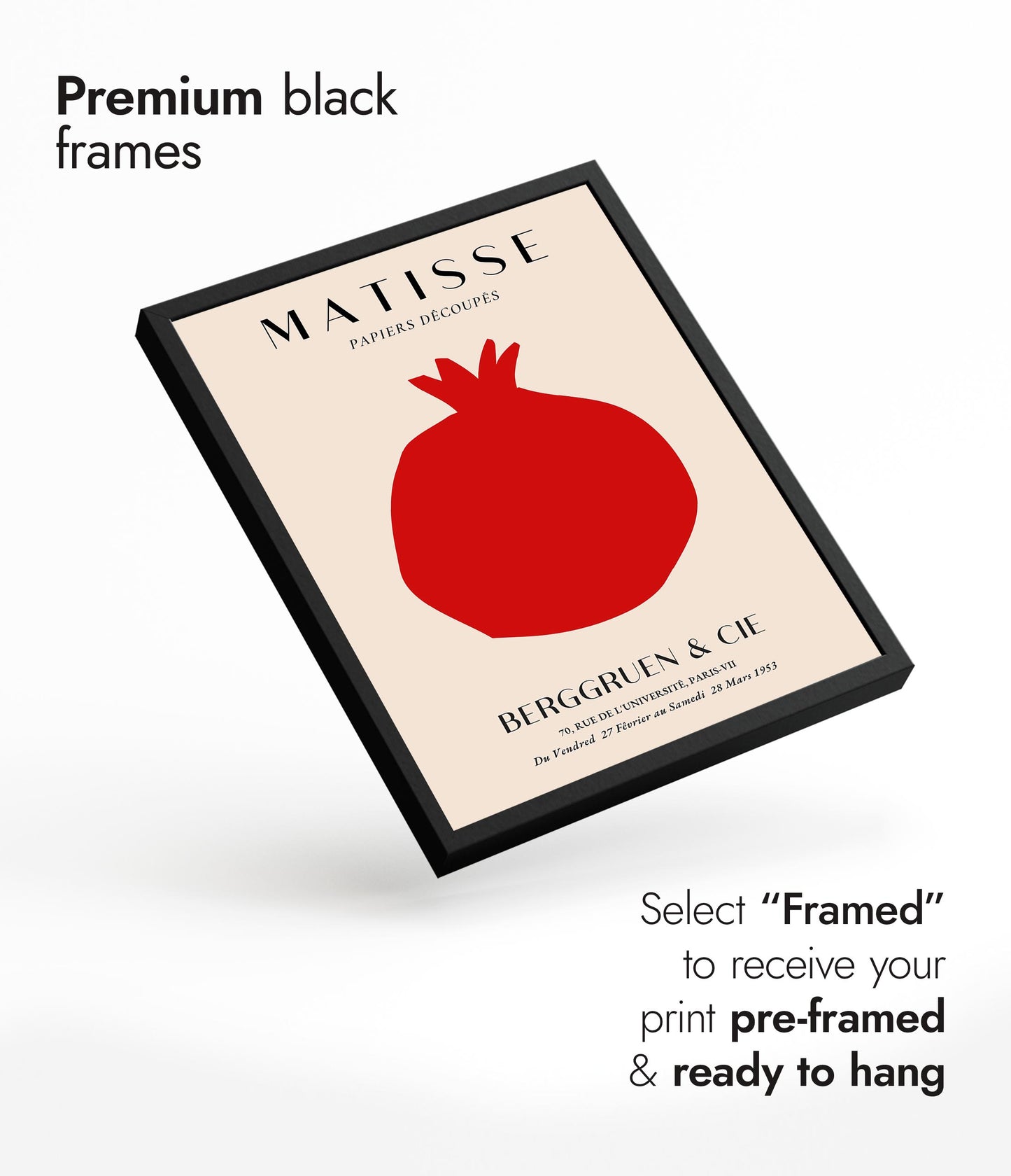 Granatäpple, Papperstryck