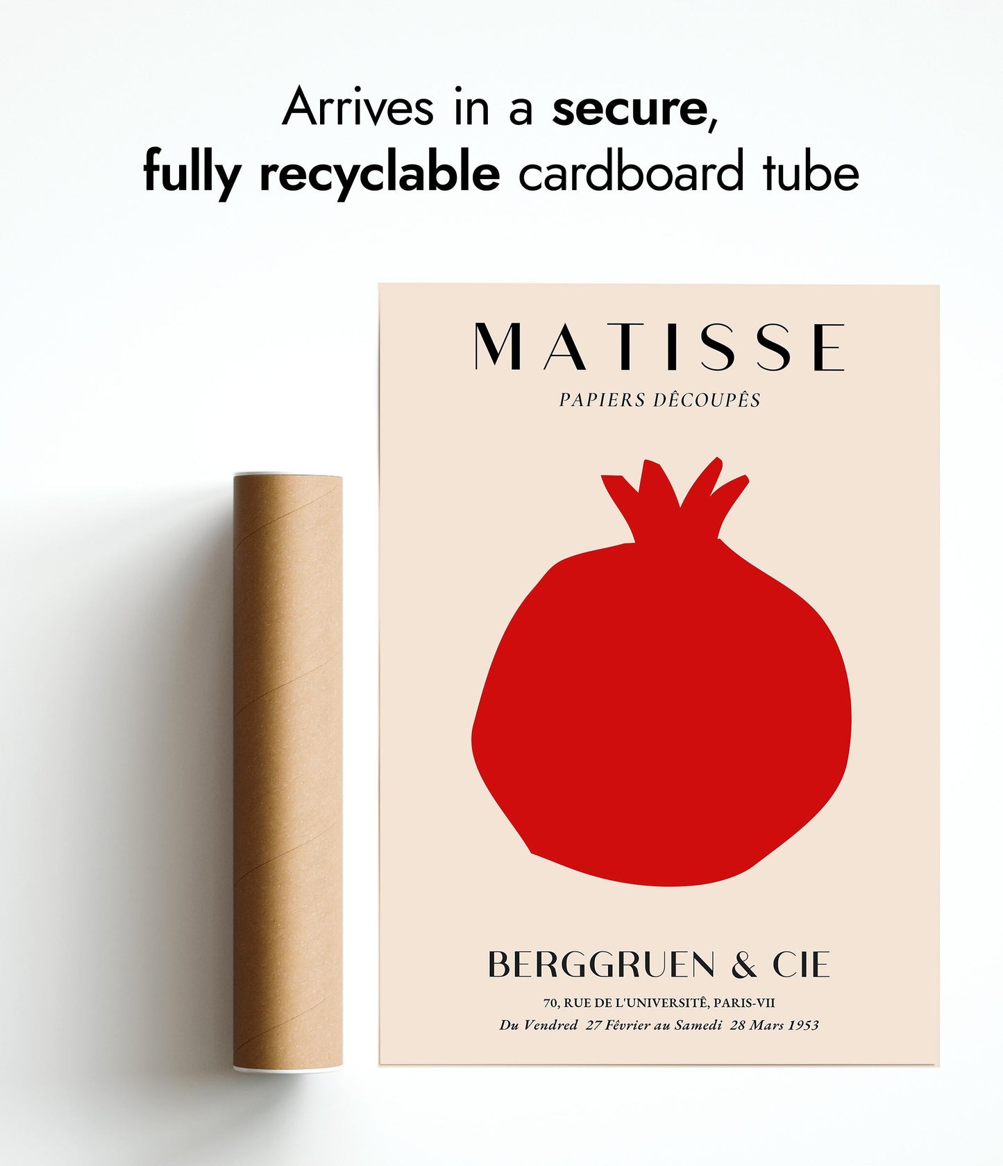 Granatäpple, Papperstryck