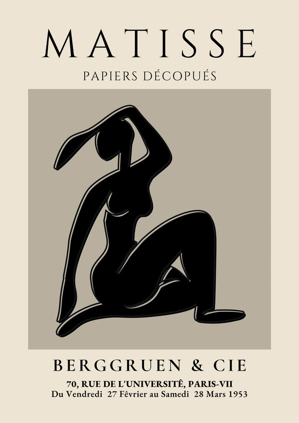 Abstract Woman II, Papier Découpés
